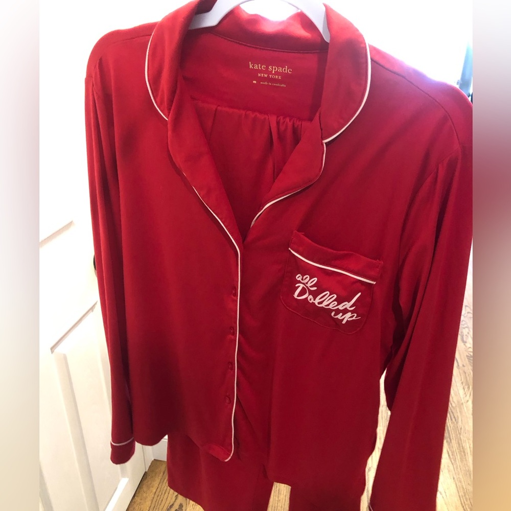 Kate Spade “All Dolled Up” pajama set (M)